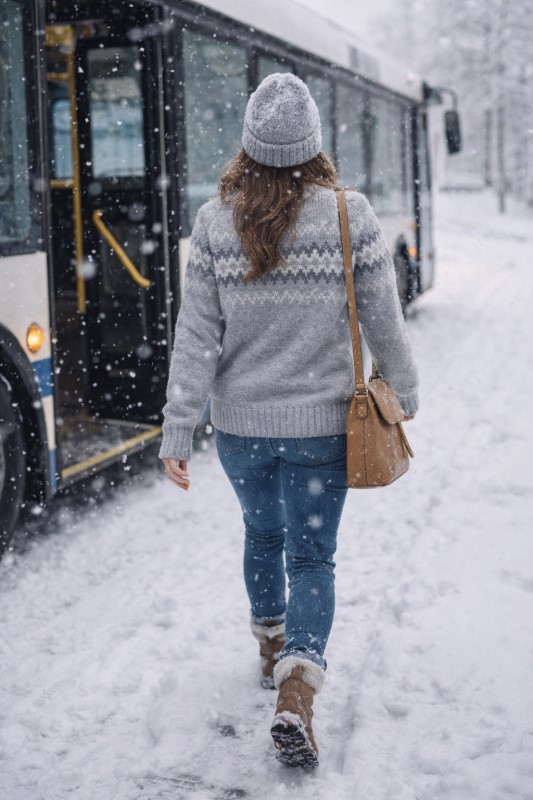 Pure Wool Trui Isa - Afbeelding 3